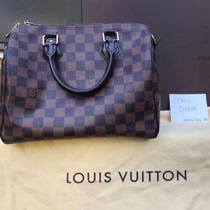 Louis Vuitton Speedy Bandoulier 25 Damier Ebene